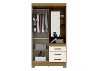 ARMOIRE EILAT REF B64-127 (2PC) 2 PTS 3TIRS + COI